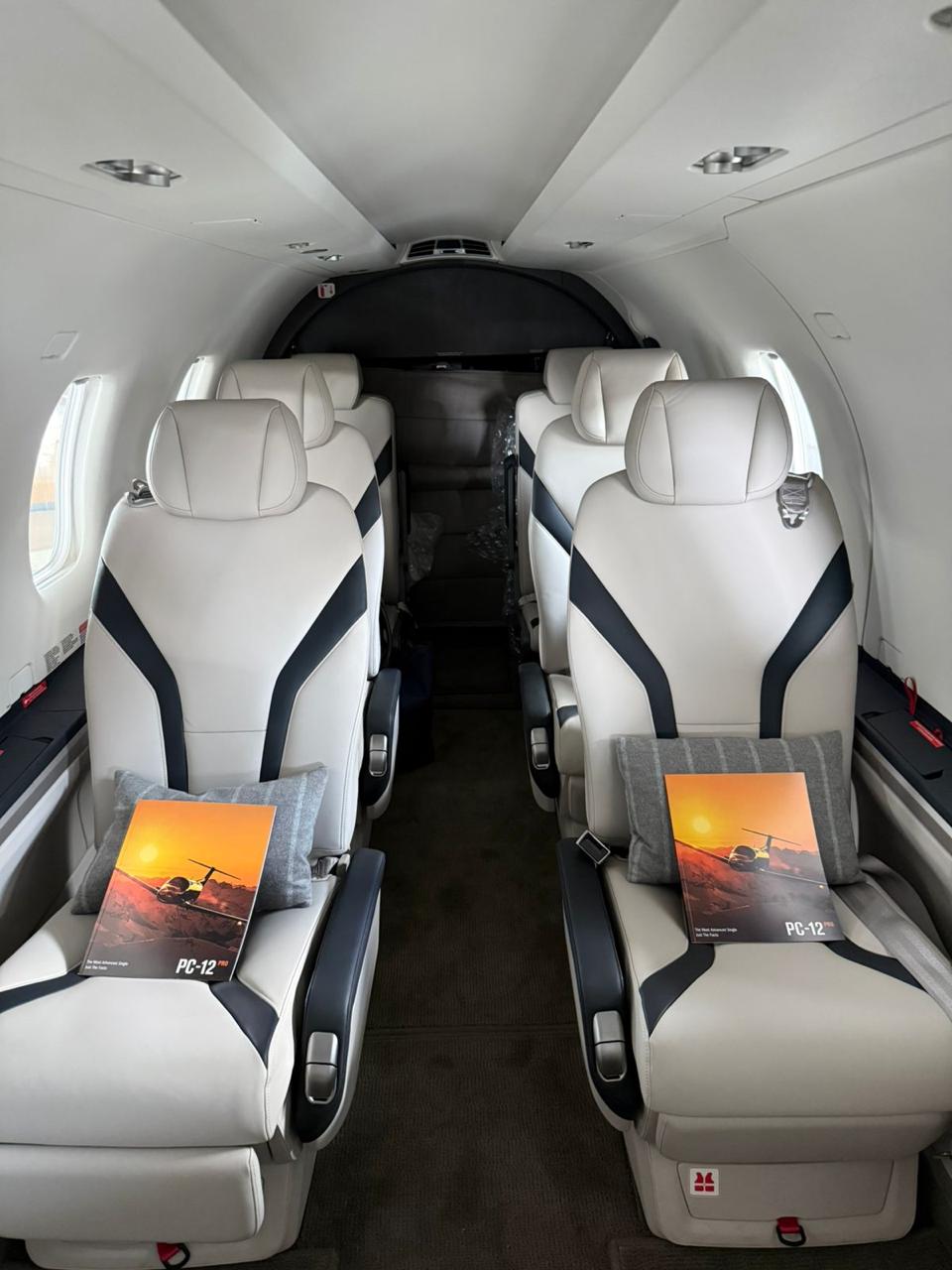 Pilatus PC-12 interior